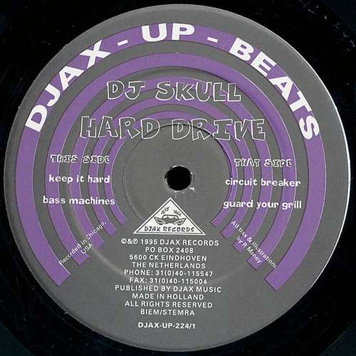 Cover DJ Skull - Hard Drive (2x12) Schallplatten Ankauf