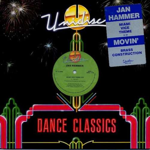Cover Jan Hammer / Brass Construction - Miami Vice Theme / Movin' (12) Schallplatten Ankauf