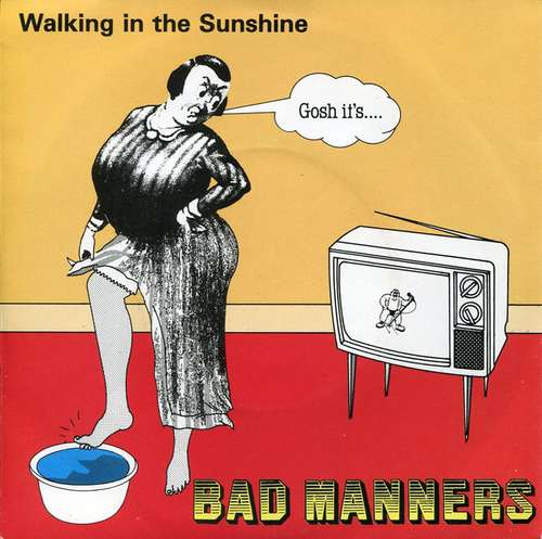 Cover Bad Manners - Walking In The Sunshine (7, Single, Dam) Schallplatten Ankauf