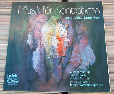 Cover Various / Yoan Goilav - Musik Für Kontrabass (LP, Album, Quad, Gat) Schallplatten Ankauf