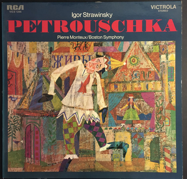 Cover Igor Stravinsky, Pierre Monteux, Boston Symphony*, Bernard Zighera - Petrouschka (LP) Schallplatten Ankauf