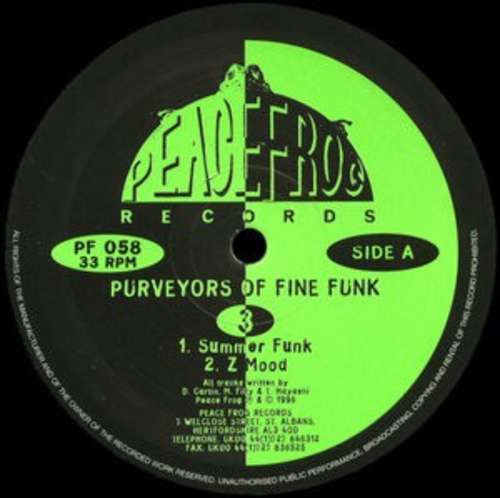 Cover Purveyors Of Fine Funk - 3 (12) Schallplatten Ankauf