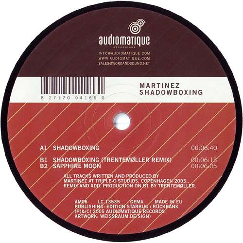 Cover Martinez - Shadowboxing (12) Schallplatten Ankauf