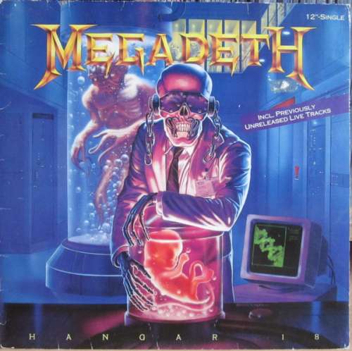 Cover Megadeth - Hangar 18 (12, Single) Schallplatten Ankauf