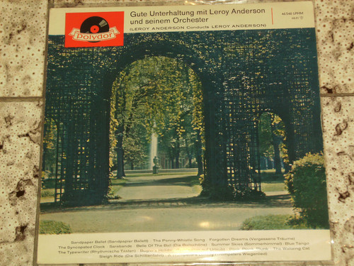 Cover Leroy Anderson - Gute Unterhaltung mit Leroy Anderson und seinem Orchester (12) Schallplatten Ankauf