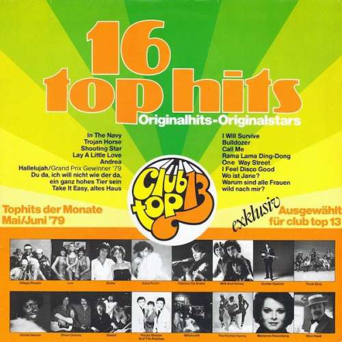 Cover Various - 16 Top Hits - Tophits Der Monate Mai/Juni '79 (LP, Comp) Schallplatten Ankauf