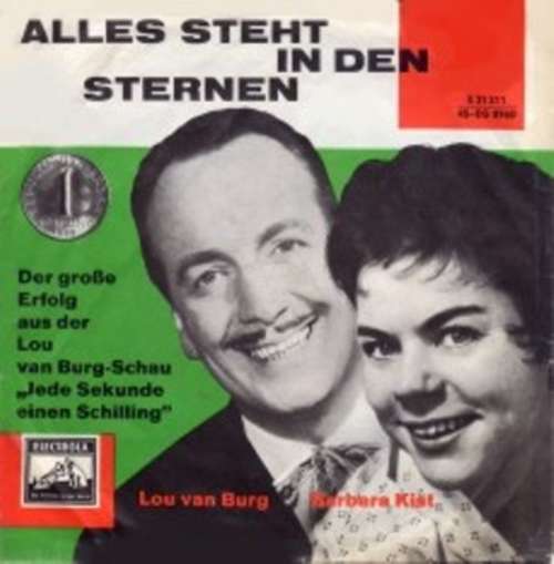 Cover Barbara Kist - Lou Van Burg - Alles Steht In Den Sternen / Kleine Mandoline (7, Single) Schallplatten Ankauf