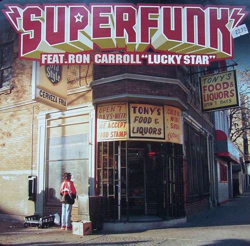 Cover Superfunk - Lucky Star (12, RE) Schallplatten Ankauf
