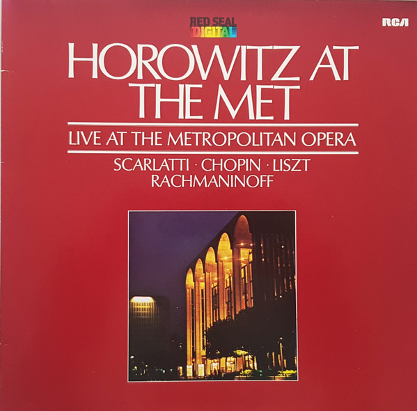 Bild Horowitz* - Scarlatti*, Chopin*, Liszt*, Rachmaninoff* - Horowitz At The Met (LP) Schallplatten Ankauf