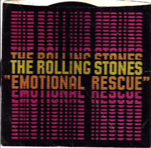 Cover The Rolling Stones - Emotional Rescue (7, Single, Spe) Schallplatten Ankauf