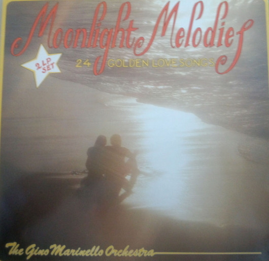 Cover The Gino Marinello Orchestra - Moonlight Melodies - 24  Golden Love Songs (2xLP) Schallplatten Ankauf