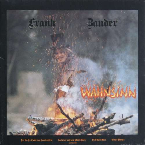 Cover Frank Zander - Wahnsinn (LP, Album, Gat) Schallplatten Ankauf