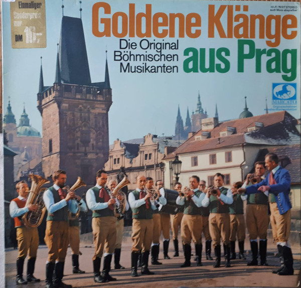 Cover Die Original Böhmischen Musikanten - Goldene Klänge Aus Prag (LP) Schallplatten Ankauf