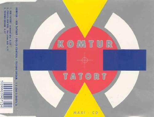 Cover Komtur - Tatort (CD, Maxi) Schallplatten Ankauf