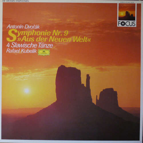 Cover Antonín Dvořák - Rafael Kubelik - Symphonie Nr. 9 Aus Der Neuen Welt; 4 Slawische Tänze (LP) Schallplatten Ankauf