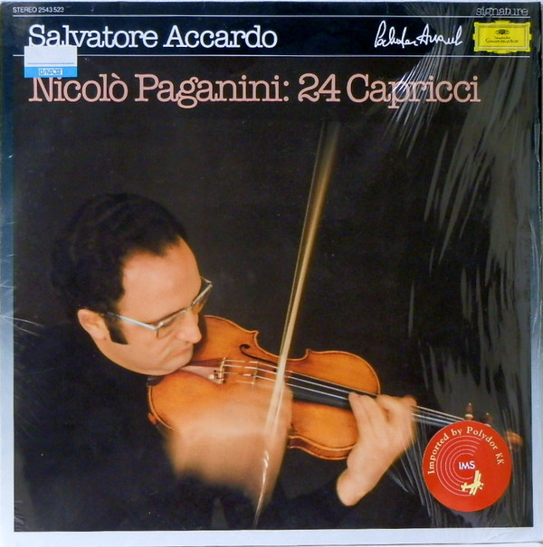 Cover Nicolò Paganini* · Salvatore Accardo - 24 Capricci  (LP) Schallplatten Ankauf