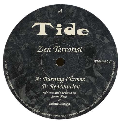 Cover Zen Terrorist* - Burning Chrome (12) Schallplatten Ankauf