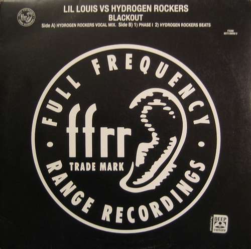 Cover Lil Louis* vs Hydrogen Rockers - Blackout (12) Schallplatten Ankauf