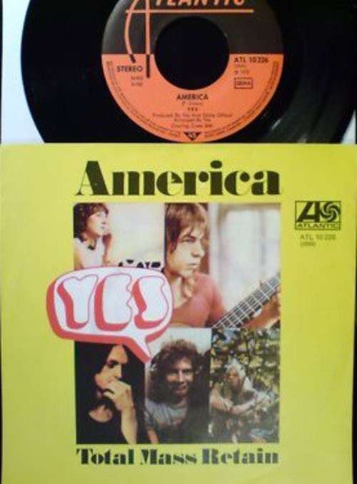 Cover Yes - America (7) Schallplatten Ankauf