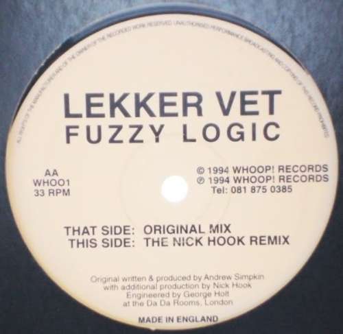 Cover Lekker Vet - Fuzzy Logic (12) Schallplatten Ankauf