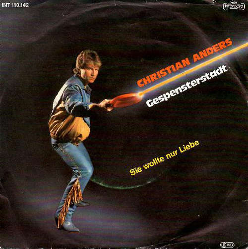 Cover Christian Anders - Gespensterstadt (7, Single) Schallplatten Ankauf