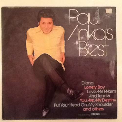 Cover Paul Anka - Paul Anka's Best (LP, Comp) Schallplatten Ankauf