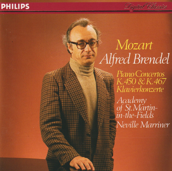 Cover Mozart*, Alfred Brendel, Academy Of St. Martin-in-the-Fields*, Neville Marriner* - Piano Concertos K. 450 & K. 467 = Klavierkonzerte (CD, Album) Schallplatten Ankauf