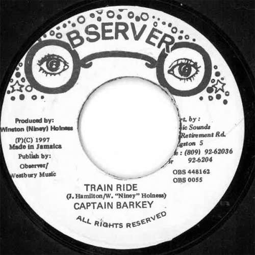 Cover Captain Barkey / Niney & The Observers - Train Ride / Jason Lee In Action (7, Single) Schallplatten Ankauf