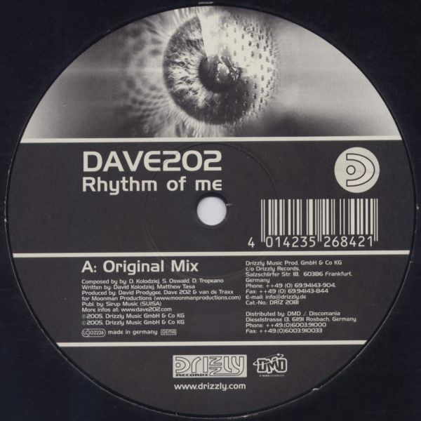 Bild Dave202* - Rhythm Of Me (12) Schallplatten Ankauf