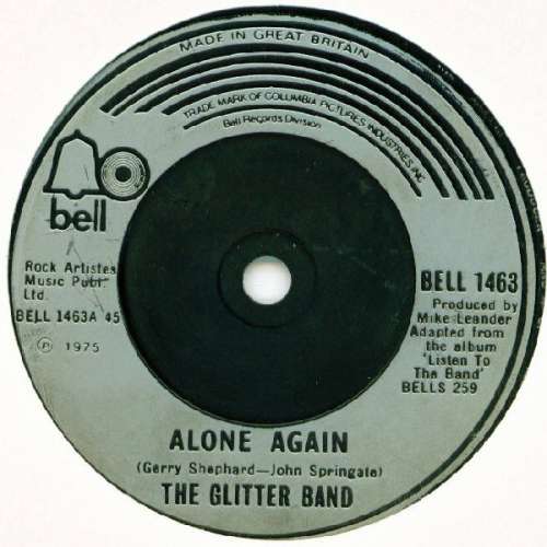 Bild The Glitter Band - Alone Again (7, Single) Schallplatten Ankauf