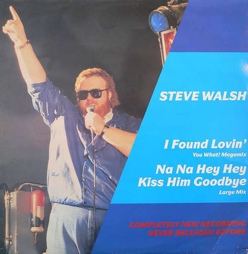 Bild Steve Walsh (2) - I Found Lovin' (You What Megamix) / Na Na Hey Hey (Kiss Him Goodbye) (Large Mix) (12, Whi) Schallplatten Ankauf