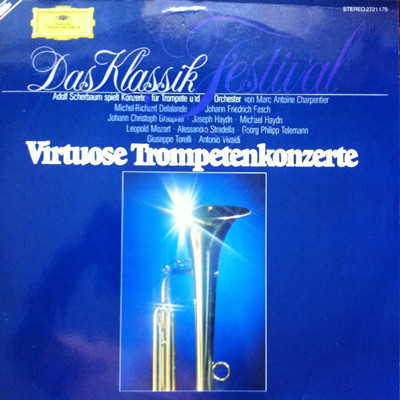 Cover Adolf Scherbaum - Virtuose Trompetenkonzerte (2xLP, Comp, Gat) Schallplatten Ankauf