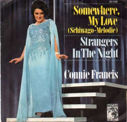 Cover Connie Francis - Somewhere, My Love (Schiwago-Melodie) (7, Single, Mono) Schallplatten Ankauf