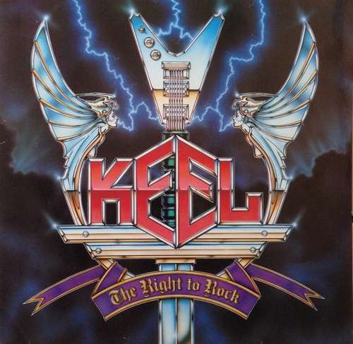 Cover Keel - The Right To Rock (LP, Album) Schallplatten Ankauf