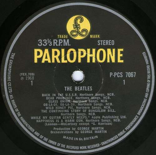 Cover The Beatles - The Beatles (2xLP, Album, Num, Exp) Schallplatten Ankauf
