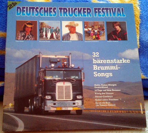 Cover Various - Deutsches Trucker Festival (2xLP, Comp) Schallplatten Ankauf