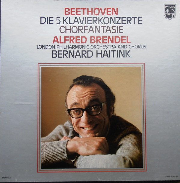 Cover Beethoven* - Alfred Brendel, London Philharmonic Orchestra* And Chorus*, Bernard Haitink - Die 5 Klavierkonzerte • Chorfantasie (5xLP + Box) Schallplatten Ankauf