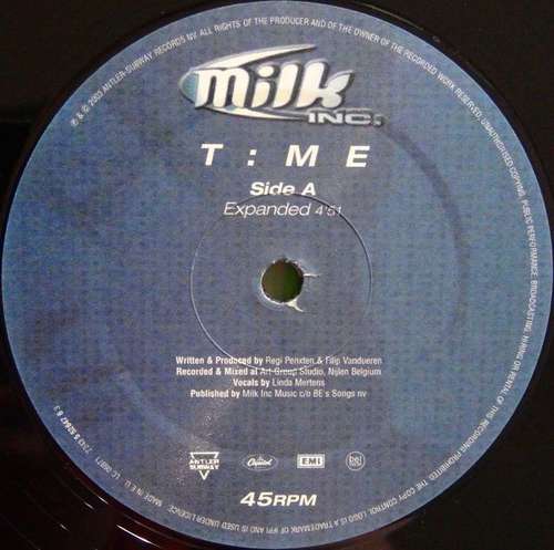 Cover Milk Inc. - Time / Breathe Without You (2x12) Schallplatten Ankauf