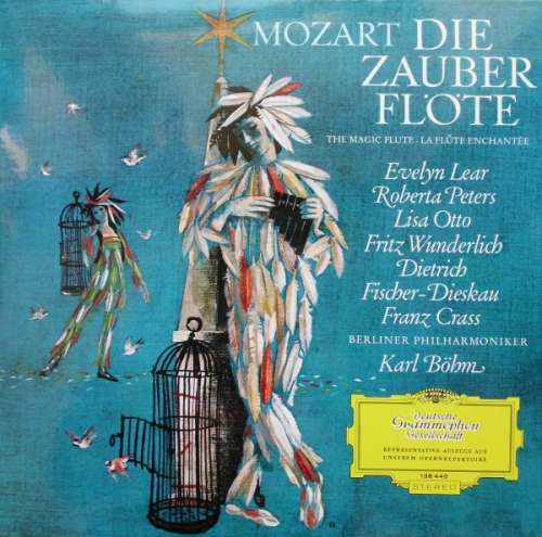 Cover Mozart* - Karl Böhm, Berliner Philharmoniker - Die Zauberflöte (LP, Album, RE) Schallplatten Ankauf