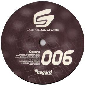 Cover Cosmic Culture - Oceans (12) Schallplatten Ankauf