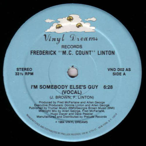 Cover Frederick M.C. Count Linton - I'm Somebody Else's Guy (12, Single) Schallplatten Ankauf