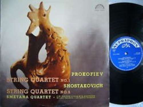 Cover Prokofiev*, Shostakovich*, Smetana Quartet - String Quartet No. 1 / String Quartet No. 3 (LP, Mono) Schallplatten Ankauf
