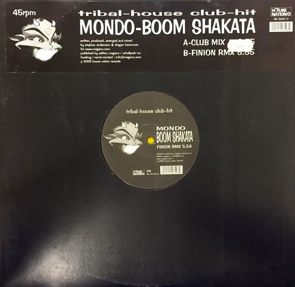 Bild Mondo (2) - Boom Shakata (12) Schallplatten Ankauf