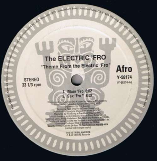 Cover Theme From The Electric 'Fro Schallplatten Ankauf