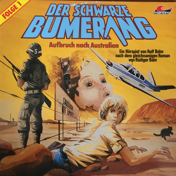 Cover Rolf Bohn - Der Schwarze Bumerang, Folge 1 (Aufbruch Nach Australien) (LP) Schallplatten Ankauf