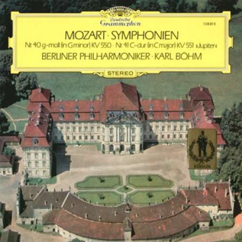 Bild Mozart*, Berliner Philharmoniker · Karl Böhm - Symphonien Nr. 40 G-Moll (In G Minor) KV 550 / Nr. 41 C-Dur (In C Major) KV 551 Jupiter (LP, RE) Schallplatten Ankauf