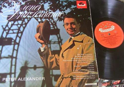 Cover Peter Alexander - Wiener Spaziergänge  (LP, Album, Mono) Schallplatten Ankauf