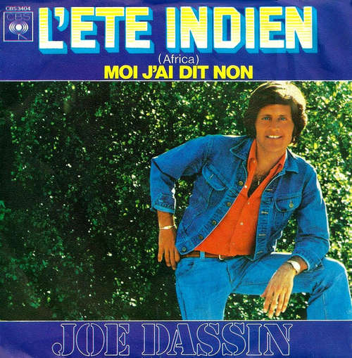 Cover Joe Dassin - L'Ete Indien (Africa) (7) Schallplatten Ankauf