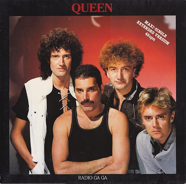 Cover Queen - Radio Ga Ga (Extended Version) (12, Maxi) Schallplatten Ankauf