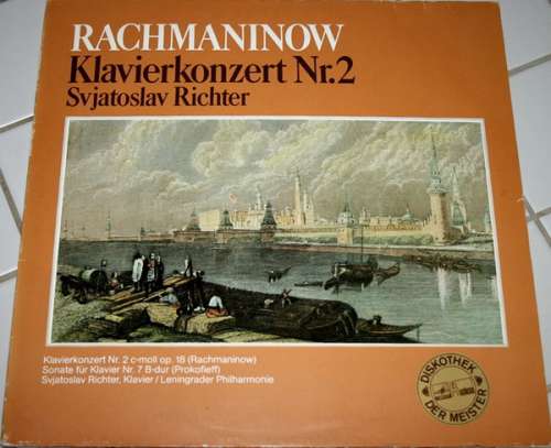 Cover Rachmaninov*, Svjatoslav Richter* - Klavierkonzert Nr.2 (LP) Schallplatten Ankauf